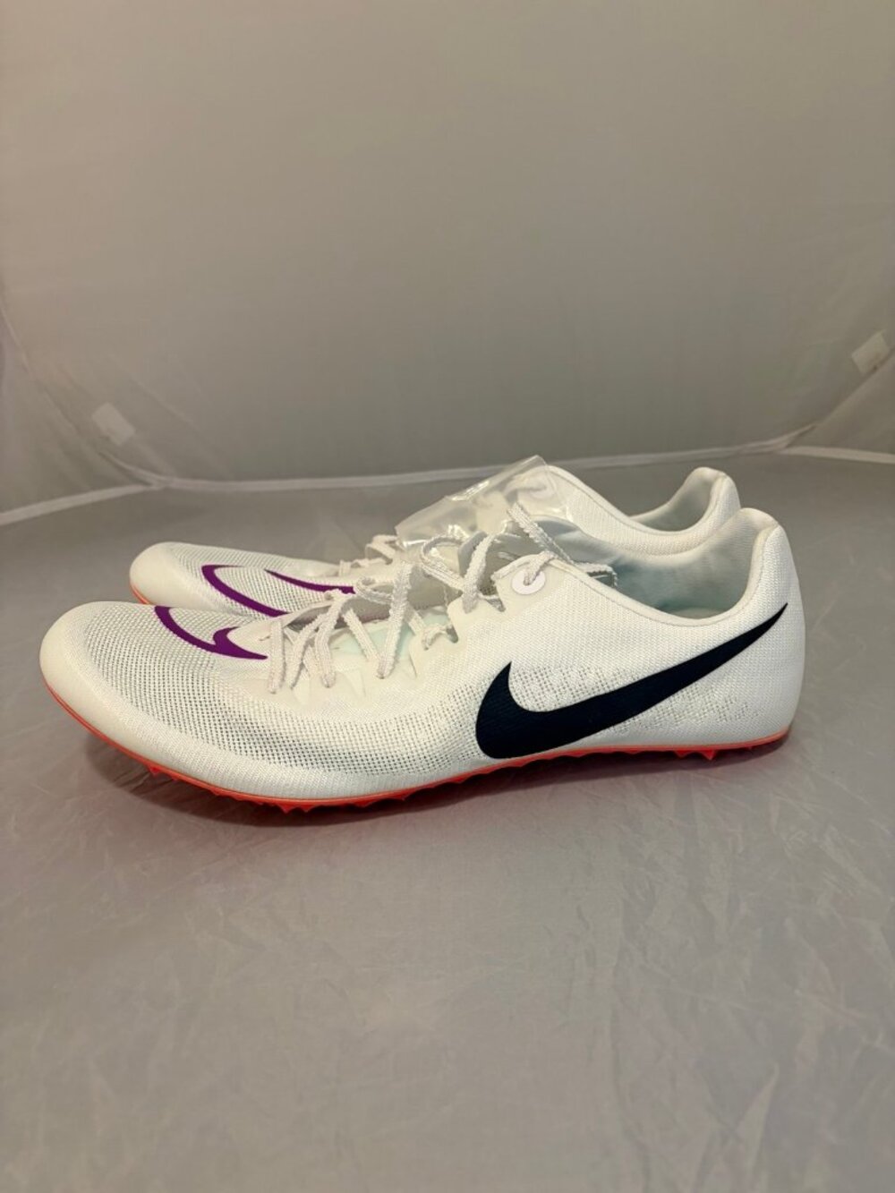 Nike Zoom Ja Fly 4 pink white pink track spikes shoes men’s size 13 DR2741 101